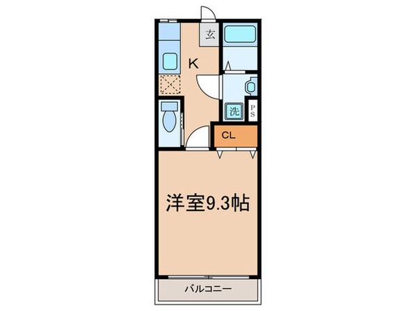 志賀コーポの物件間取画像